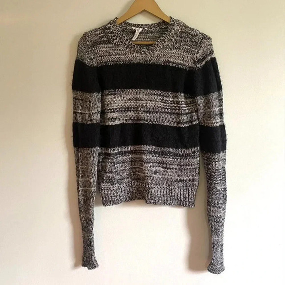 BCBGeneration Striped Wool Blend Sweater - Picture 2 of 12